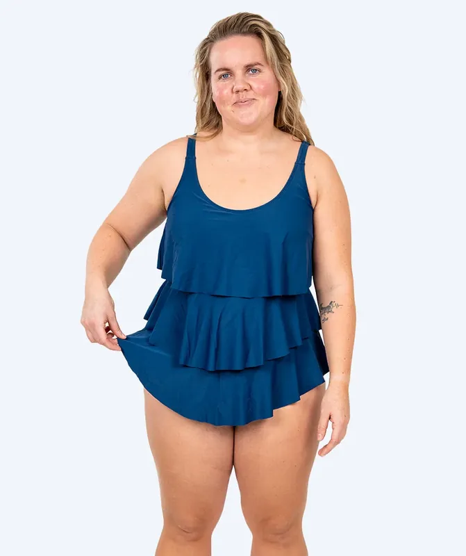 Kracherpreis Watery Badeanzug mit Rock für Damen - Hydra - Dunkelblau
