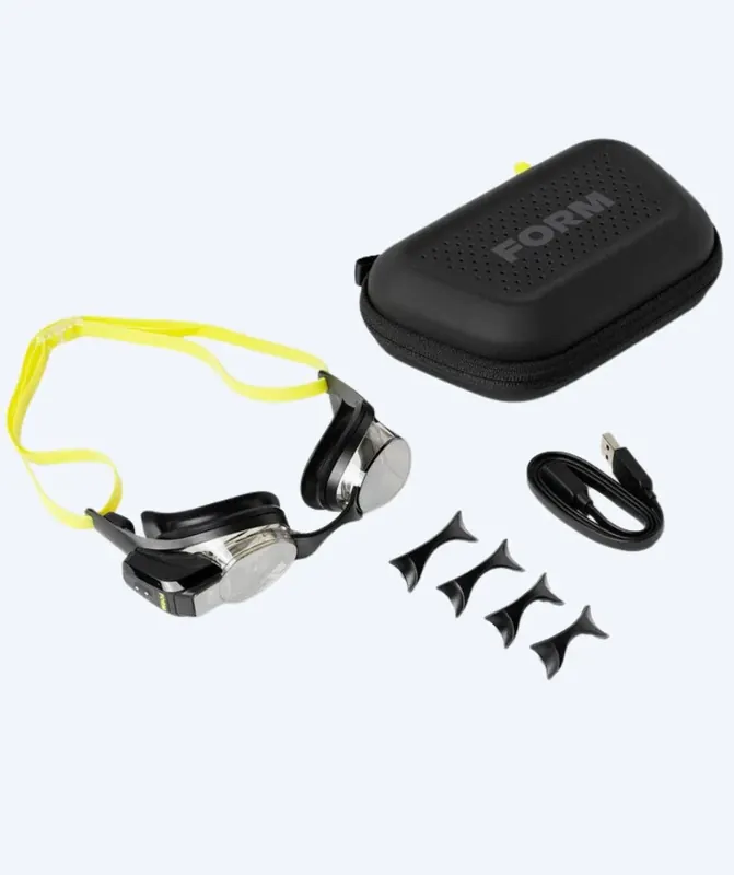 Form Swim Display Elite Schwimmbrillen - Smart Swim 2 - Schwarz/Grün Top-Angebot