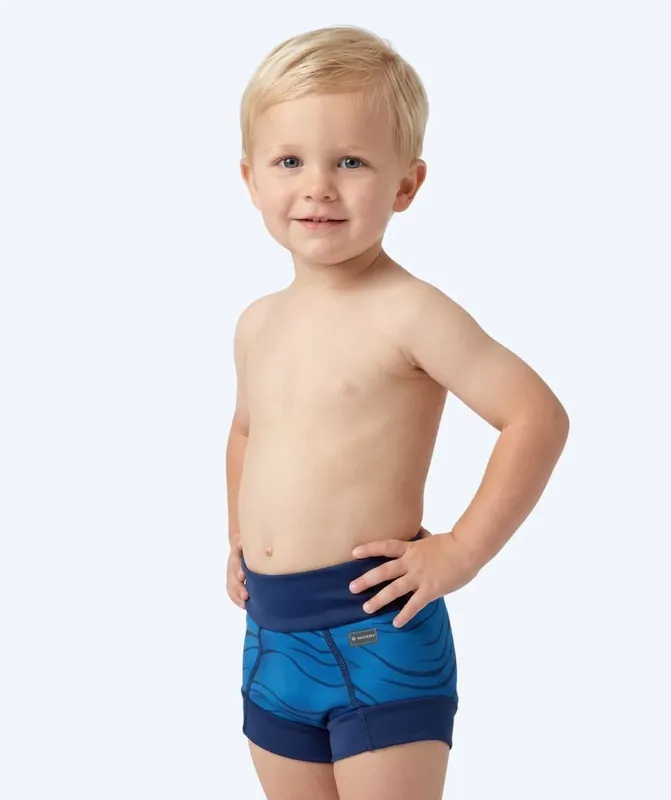 Watery Schwimmwindelhosen für Kinder - Neoprene Swim Nappy - Fjord Blue Meistverkauft