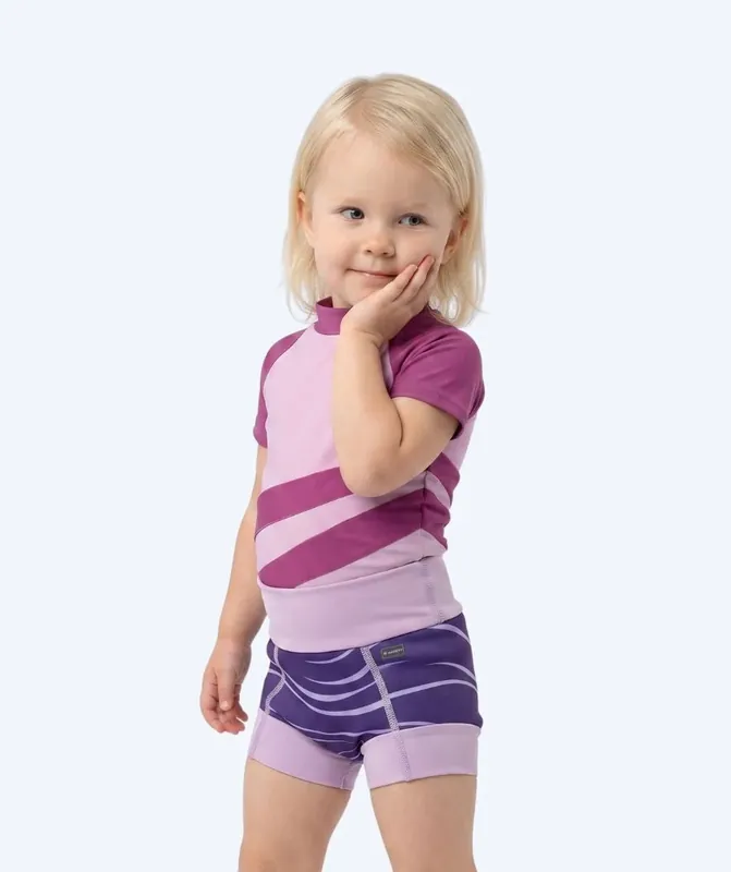 Watery Schwimmwindelhosen für Kinder - Neoprene Swim Nappy - Fjord Purple Markenware