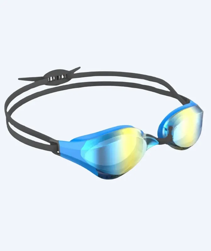 Must-Have Watery Elite Schwimmbrillen - Rattle Pro Mirror - Blau/Schwarz