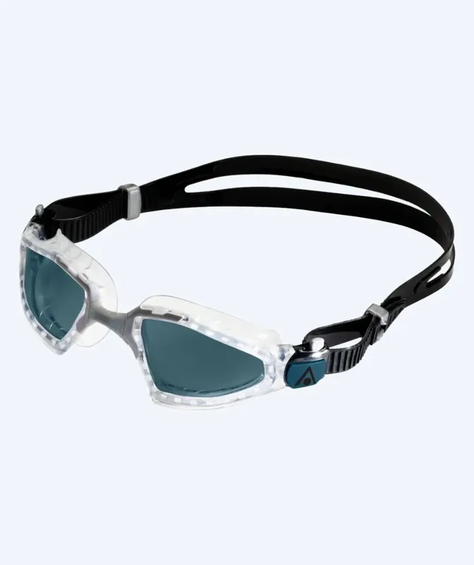 Bestseller Aquasphere Schwimmbrille für Freizeitschwimmer - Kayenne Pro - Schwarz/Klar (Smoke Scheiben)