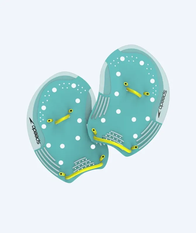 Neue Ware Speedo Handpaddles - I.M. Tech - Türkis/Gelb