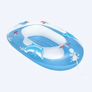 Markenprodukt Bestway Luftmatratze für Babys - Floatin‘ Friends - Blau