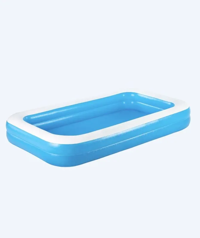 Neue Ware Bestway Planschbecken - Rectangular Family Pool - Blau
