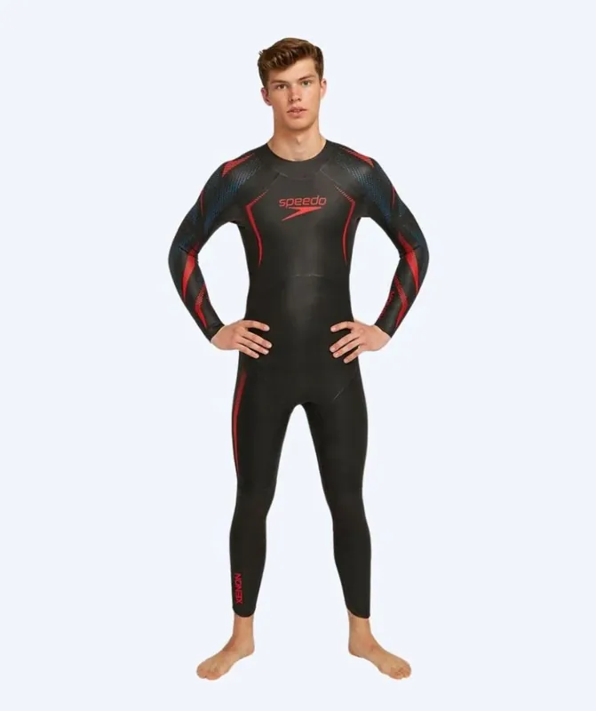 Speedo Neoprenanzug für Herren - Xenon - Schwarz/Rot Beliebt