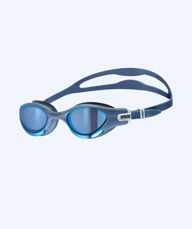 Arena Schwimmbrille für Freizeitschwimmer - The One Plus Mirror - Dunkelblau/Blau Beliebt