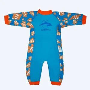Konfidence Neoprenanzug für Babys - SplashyTM - Hellblau/Orange Saisonangebot