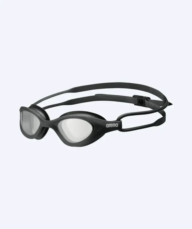Arena Schwimmbrille für Freizeitschwimmer - 365 - Schwarz/Klar Geprüft