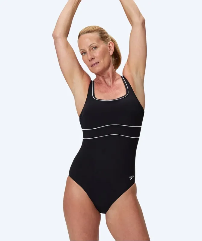 Top-Seller Speedo Badeanzug für Damen - Shaping ContourEclipse - Schwarz