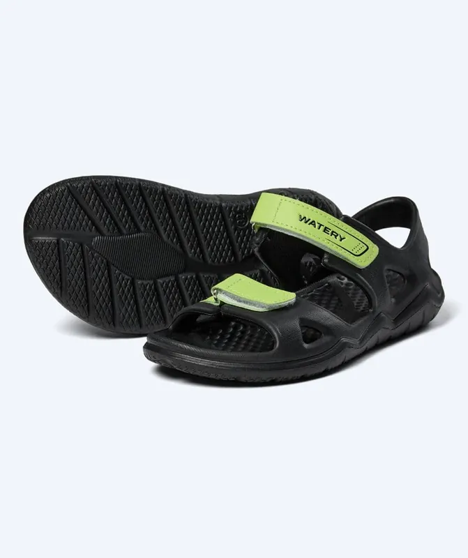 Top-Preis Watery Badeschuhe für Kinder - Ozana - Schwarz/Grün