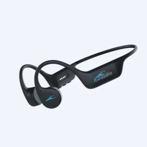 Aktuell H2OAudio wasserdichte Kopfhörer - Tri 2 Multi-Sport mit BT und MP3 - Schwarz