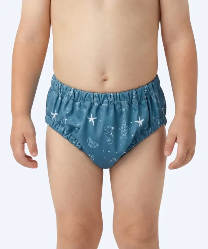 Watery Schwimmwindelhosen für Kinder - Foss Lining Nappy - Atlantic Blue Knallerangebot