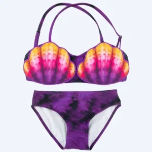 Fin Fun Meerjungfrau Bikini für Kinder - Royal Shell - Daybreak Billig