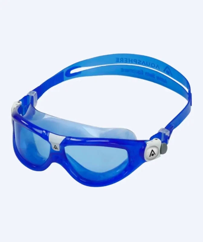 Aquasphere Taucherbrille für Kinder (3-10) - Seal 2 - Dunkelblau Highlight