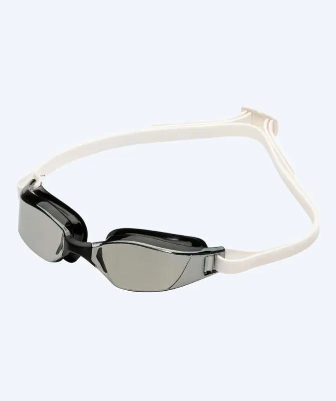 Sonderangebot Aquasphere Wettkampf Schwimmbrille - Xceed A1 - Weiß/Schwarz (Mirror Scheiben)
