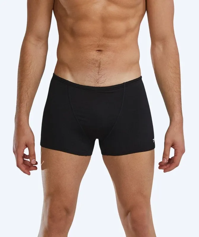 Heißes Angebot TYR Trunks für Herren - Durafast Elite Solid - Schwarz