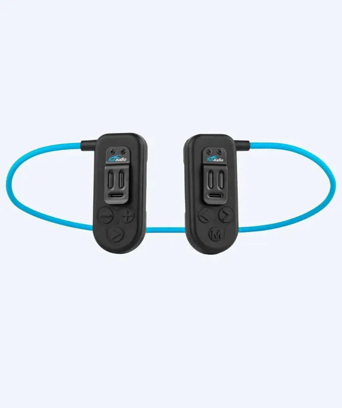 Nur Heute H2OAudio wasserdichte Kopfhörer - Sonar 2 Pro - Schwarz/Blau