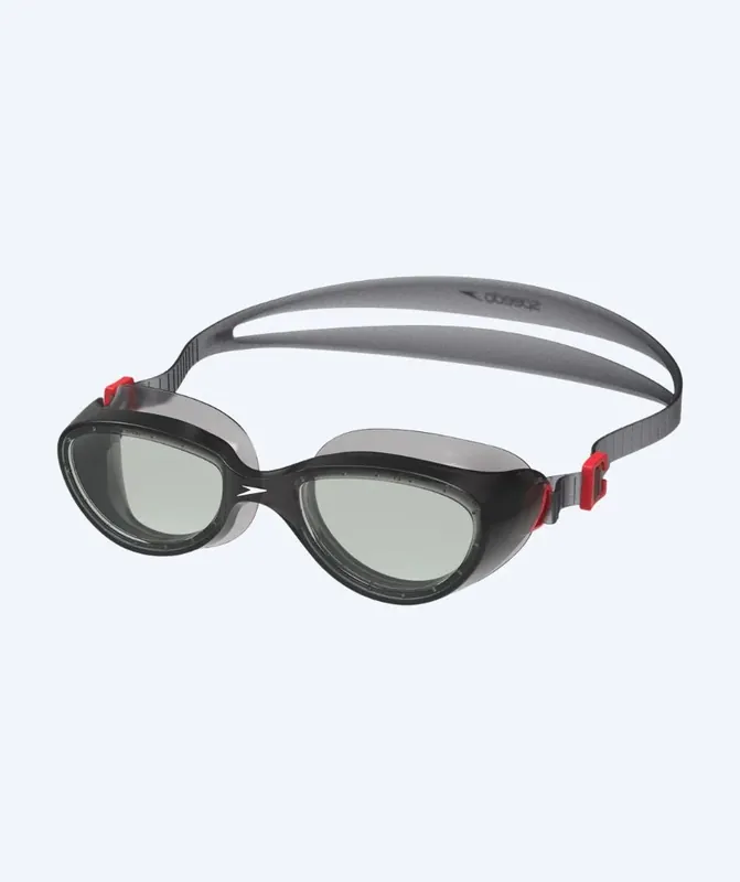 Beliebt Speedo Schwimmbrille für Freizeitschwimmer - Futura Hydrospex - Schwarz/smoke