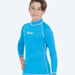 SEAC UV Shirt für Kinder - T-Sun Long - Blau/Weiß Meistverkauft