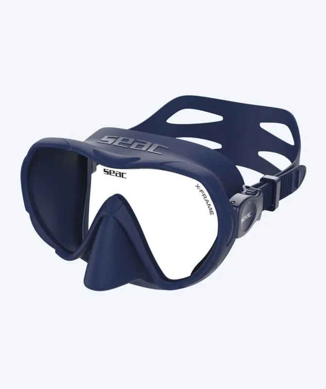 SEAC Tauchmaske für Erwachsene - X-Frame - Dunkelblau Knallerangebot