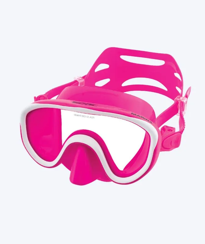 SEAC Tauchmaske für Kinder (3-6) - Marina - Rosa/Weiß Beliebt