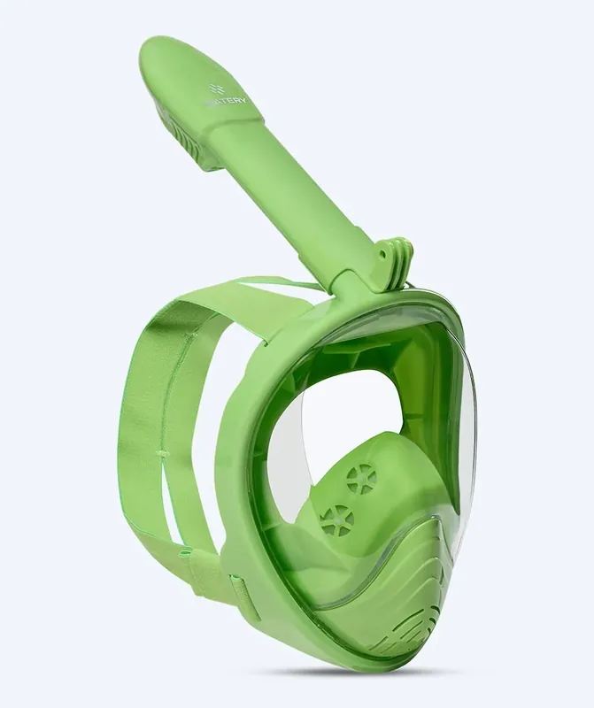 Expressversand Watery Vollgesichtstauchmaske für Kinder - Oxygen - Grün