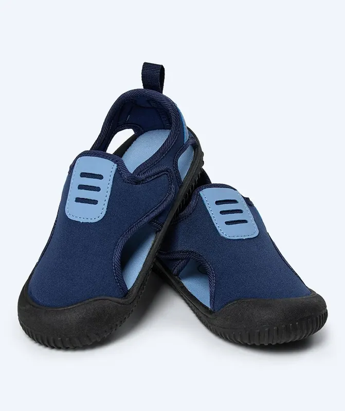 Watery Schwimmschuhe für Kinder - Lighthouse - Dunkelblau/Hellblau Günstig