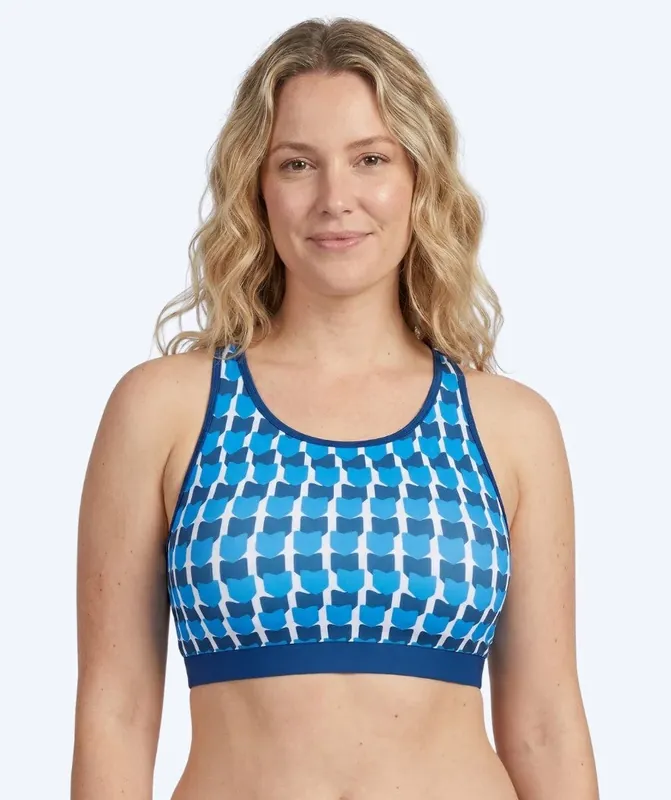 Watery Bikini Oberteil für Damen - Sirona - Blau Aktuell
