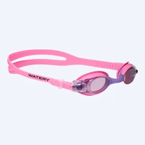 Zertifiziert Watery Schwimmbrille für Kinder - Aqualife - Rosa (Rosa Scheiben)