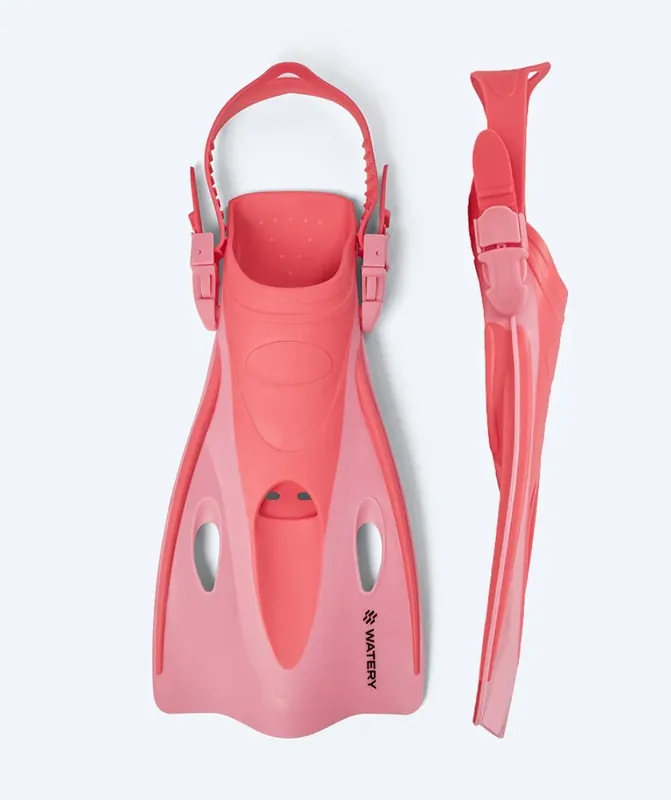 Watery Taucherflossen für Kinder - Launch - Rosa Top-Preis