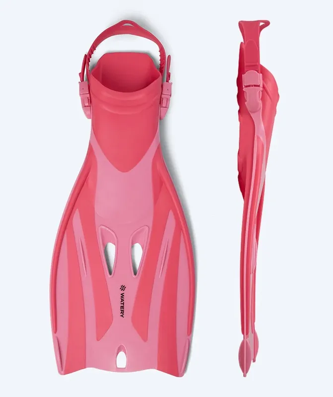 Watery Taucherflossen für Erwachsene - Shack - Rosa Billig