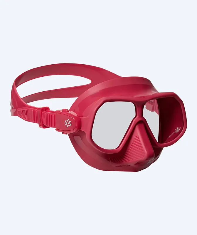 Watery Tauchmaske für Erwachsene (ab 15 Jahre) - Oceana - Dunkelrot Bestpreis