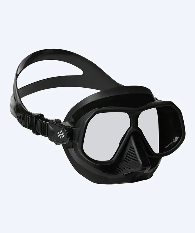 Saisonangebot Watery Tauchmaske für Erwachsene (ab 15 Jahre) - Oceana - Schwarz