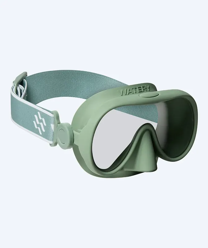 Markenprodukt Watery Tauchmaske für Kinder (4-10) - Alton - Grün