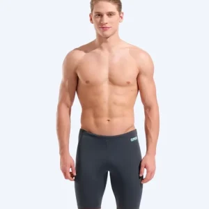 Abverkauf Arena lange Badehose für Herren - Team Swim Solid - Dunkelgrau