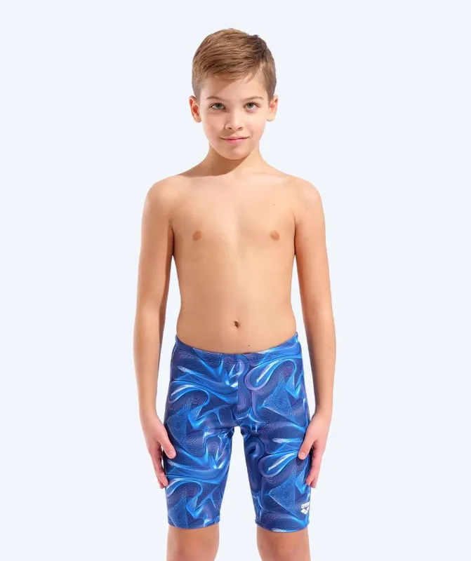 Arena lange Badehose für Jungen - Connection - Blau Neu Im Sortiment