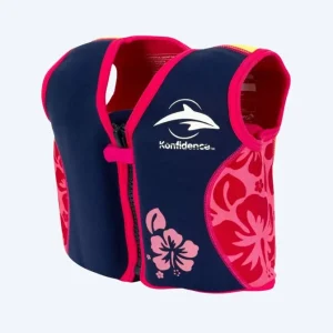 Jetzt Bestellen Konfidence Schwimmweste für Kinder (2-12) - Original - Dunkelblau/Rosa