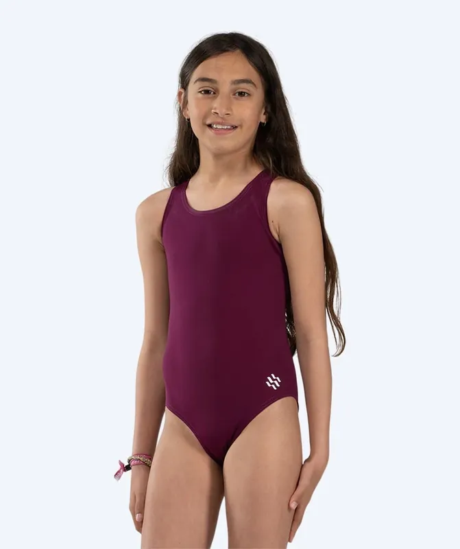 Aktuell Watery Badeanzug für Mädchen - Eco Poolparty - Ruby Red