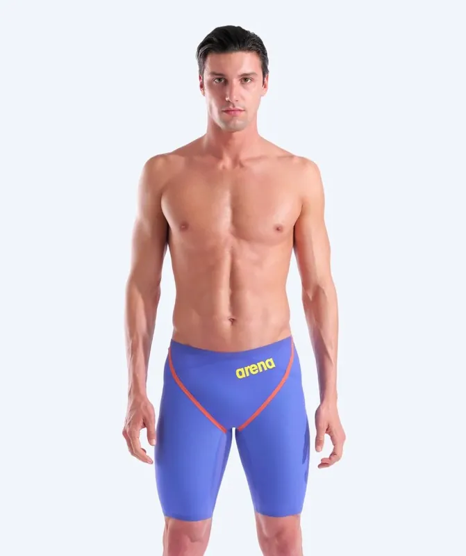Bestseller Arena Wettkampf Badehose für Herren - Carbon Glide - Future Dusk/Koralle (Limited 2026)