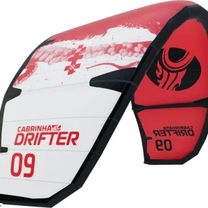Zertifiziert Cabrinha Drifter Kite 10,0 qm C2 dark gray / cab yellow- 2023