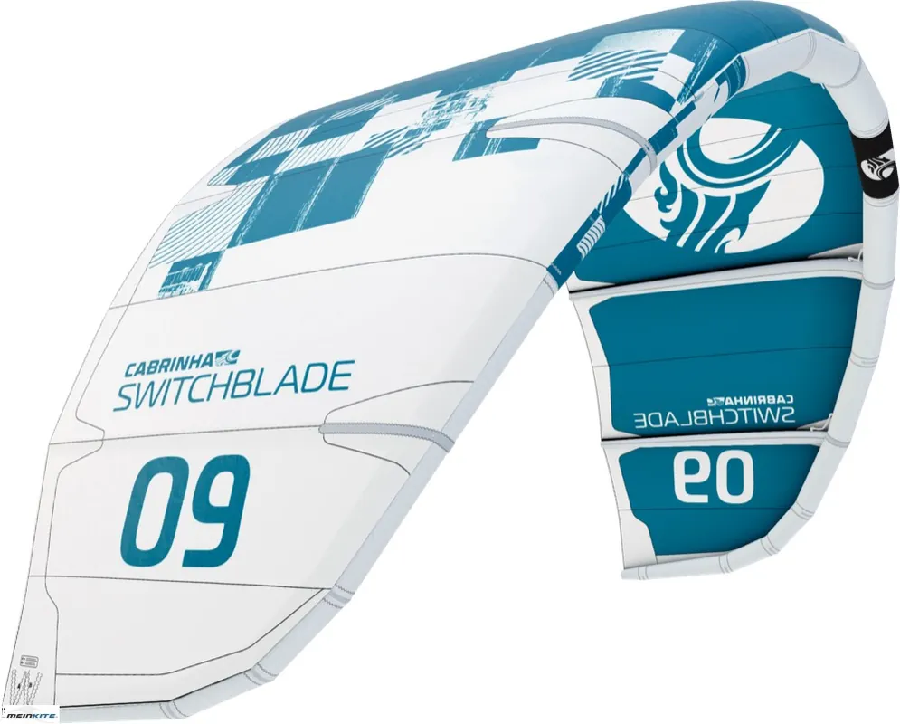 Cabrinha Switchblade Kite 12,0 qm C3 white / aqua- 2023 Günstig