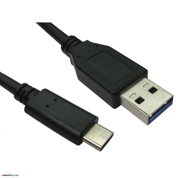 Günstig USB-C Lade- Datenkabel USB Type C (USB-C) Stecker auf USB A (USB-A 2.0) OTB Action-Cam