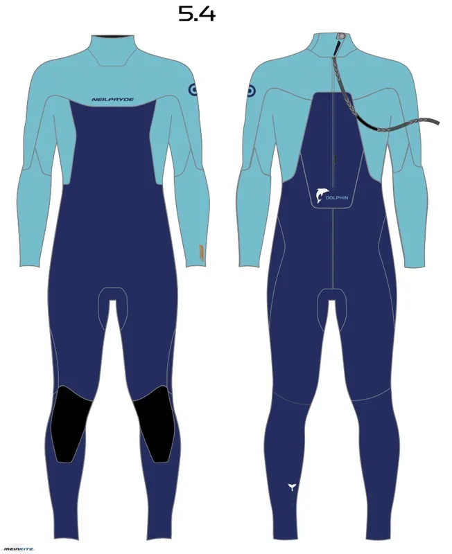 Highlight Neil Pryde Dolphin Youth 5/4 BZ 8 C1 Navy / Light Blue- 2023