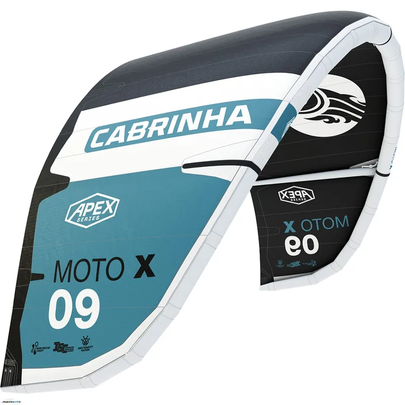 Preisreduziert Cabrinha Moto X Apex 10 C4 black / aqua / white- 2024
