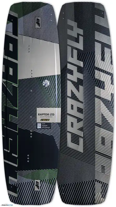 Direktkauf Crazyfly Raptor LTD 136 cm x 41.0 cm schwarz/grau- 2025