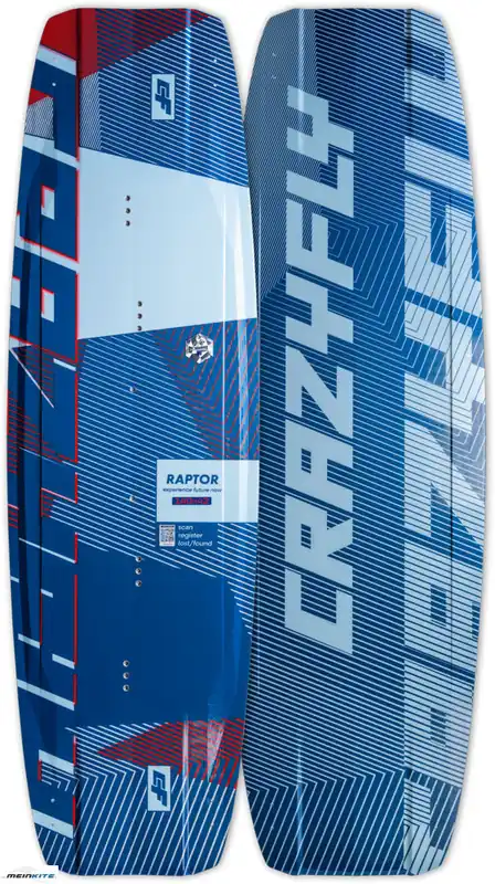 Crazyfly Raptor 137 cm x 41.0 cm blau- 2025 Markenprodukt