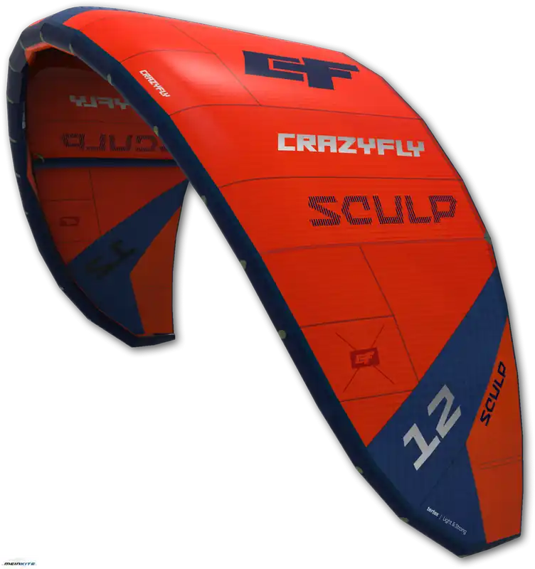 CrazyFly Sculp 2023 Test-Kiteschirm-10 qm Schnäppchen