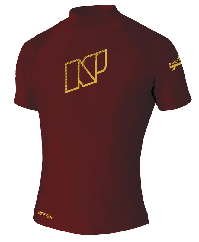 Günstig Contender S/S C2 maroon Shirt NP