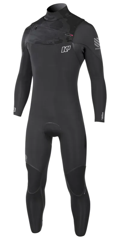 Mission Semidry 3/2 GBS FZ C1 Black Camo Neoprenanzug NP 2018 Meistverkauft